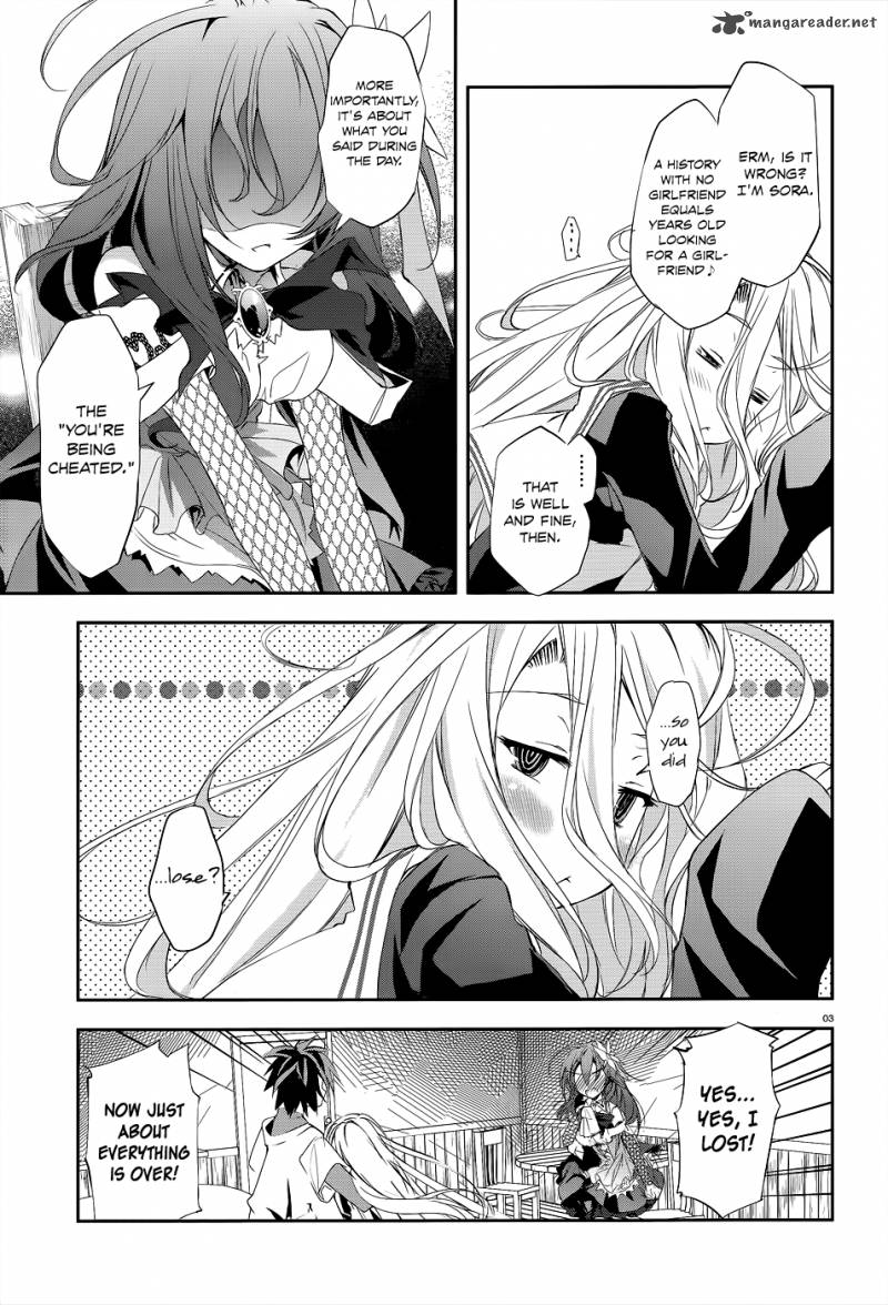 No Game No Life Chapter 3 Page 6