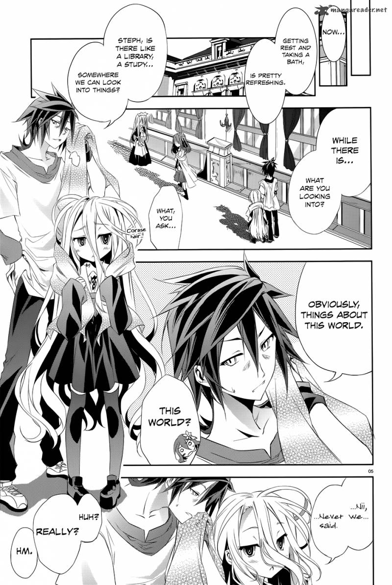 No Game No Life Chapter 5 Page 6