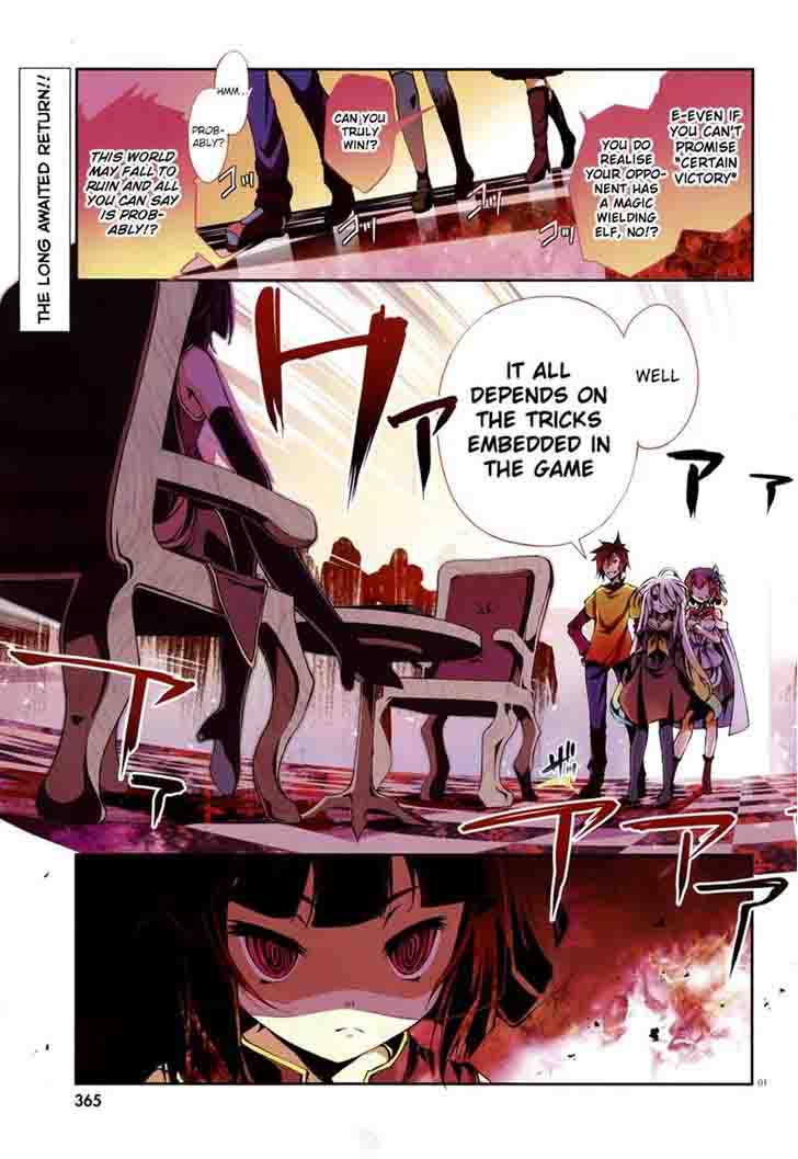 No Game No Life Chapter 8 Page 1