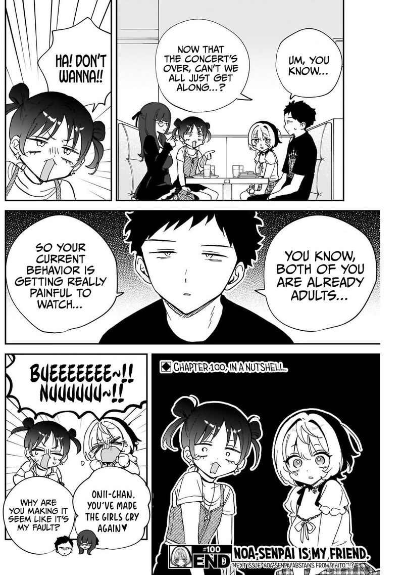 Noa Senpai Wa Tomodachi Chapter 100 Page 19