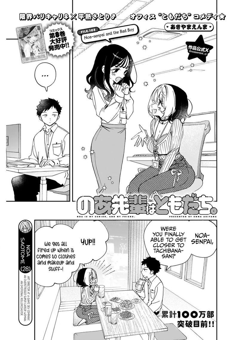 Noa Senpai Wa Tomodachi Chapter 105 Page 1