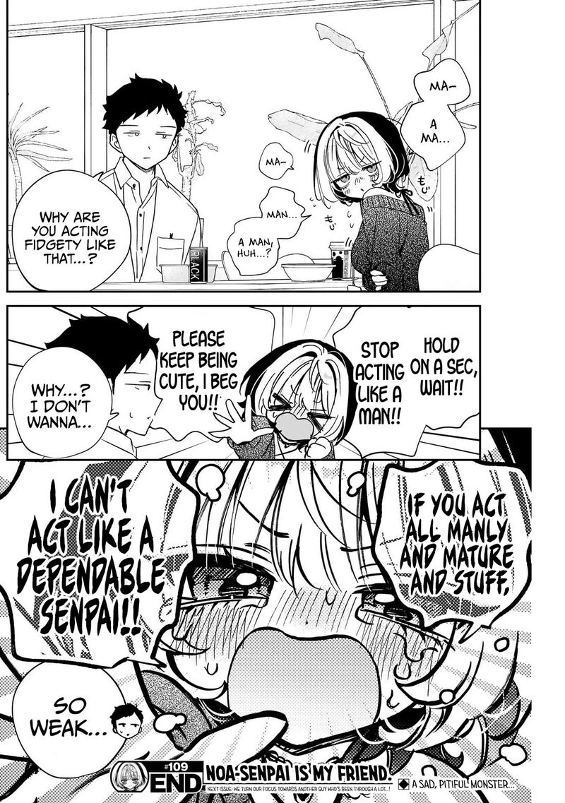 Noa Senpai Wa Tomodachi Chapter 109 Page 19