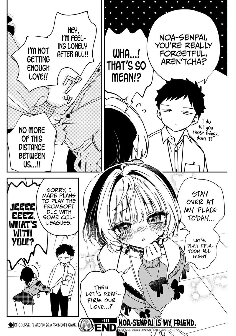 Noa Senpai Wa Tomodachi Chapter 111 Page 18