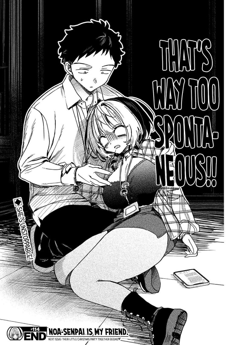 Noa Senpai Wa Tomodachi Chapter 114 Page 18