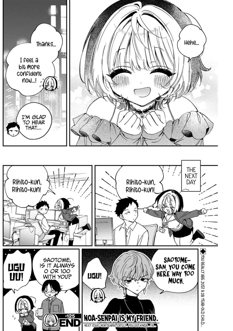 Noa Senpai Wa Tomodachi Chapter 125 Page 18