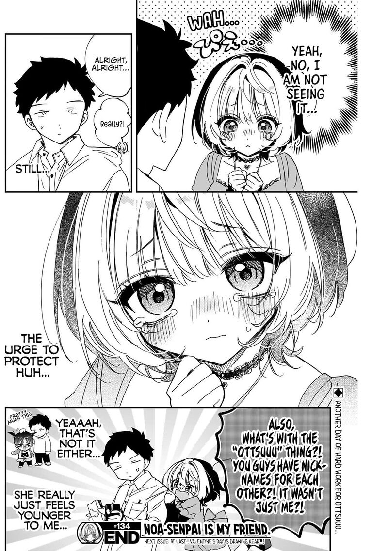 Noa Senpai Wa Tomodachi Chapter 134 Page 18
