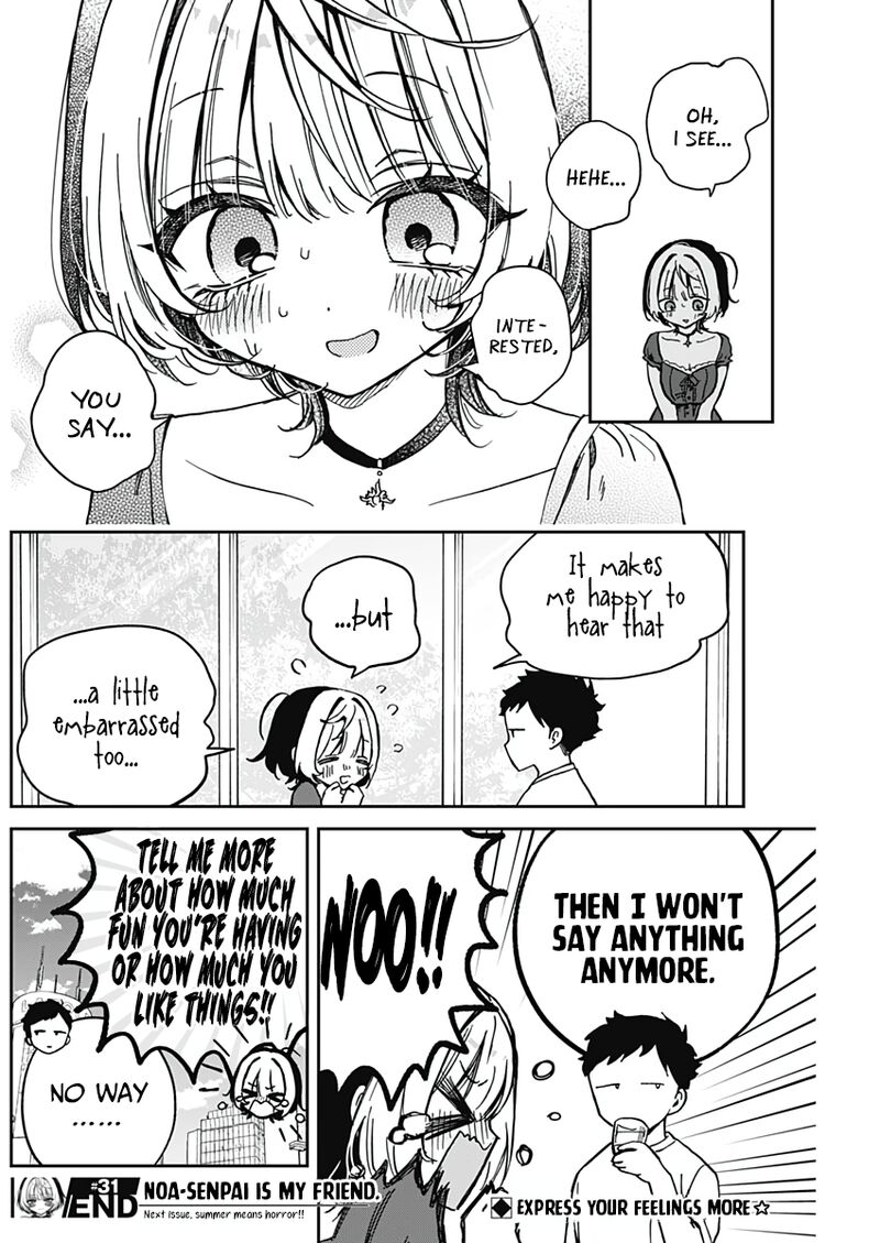Noa Senpai Wa Tomodachi Chapter 31 Page 19
