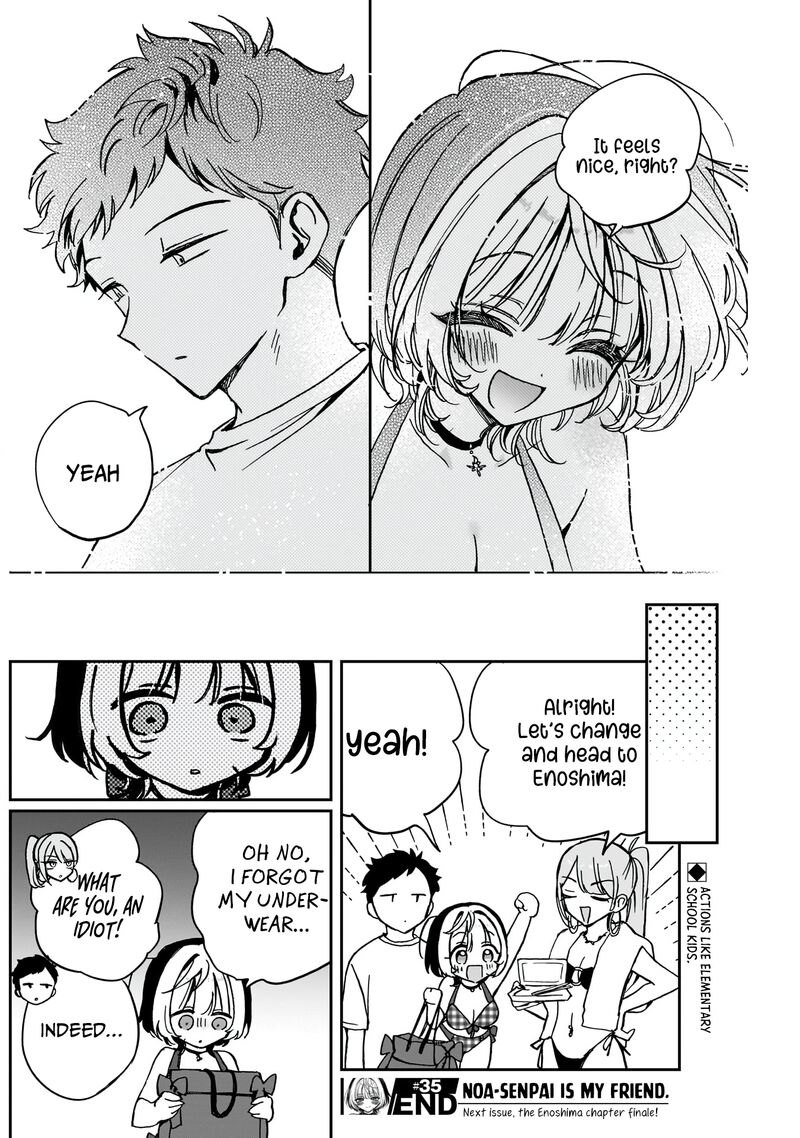 Noa Senpai Wa Tomodachi Chapter 35 Page 19