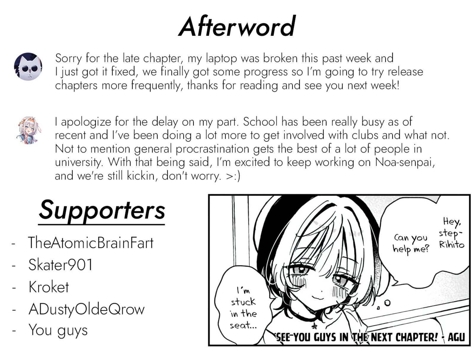 Noa Senpai Wa Tomodachi Chapter 36 Page 20