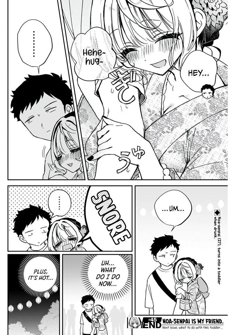 Noa Senpai Wa Tomodachi Chapter 45 Page 19