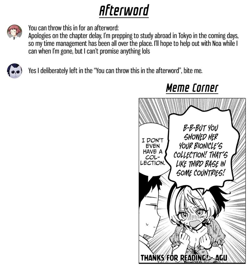 Noa Senpai Wa Tomodachi Chapter 60 Page 21