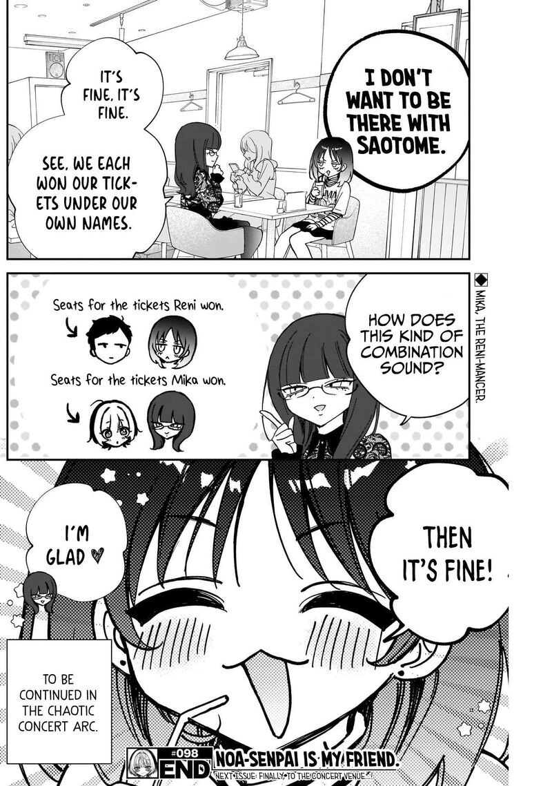 Noa Senpai Wa Tomodachi Chapter 98 Page 18
