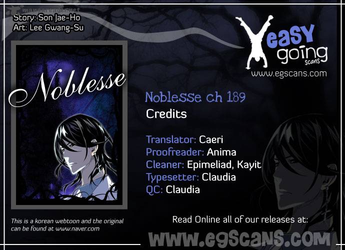 Noblesse Chapter 189 Page 1