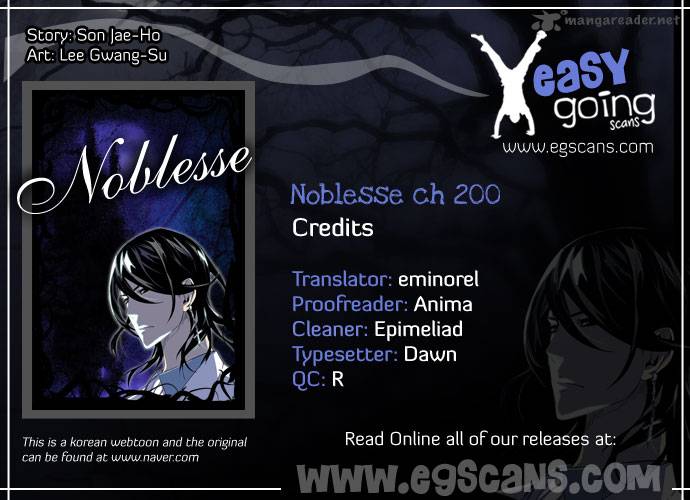 Noblesse Chapter 200 Page 1