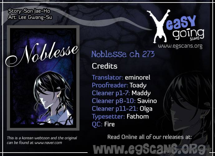 Noblesse Chapter 273 Page 1