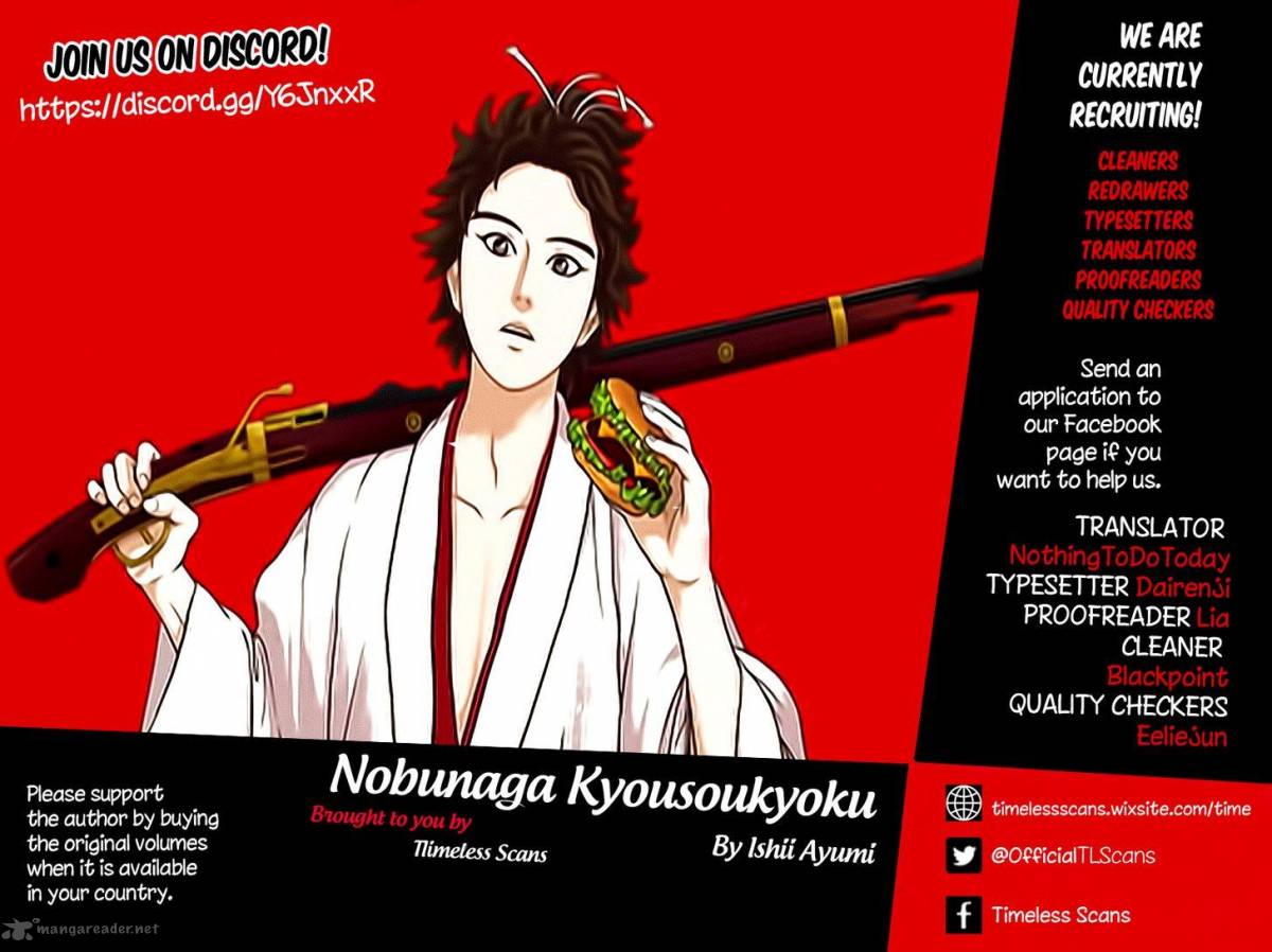 Nobunaga Kyousoukyoku Chapter 37 Page 1