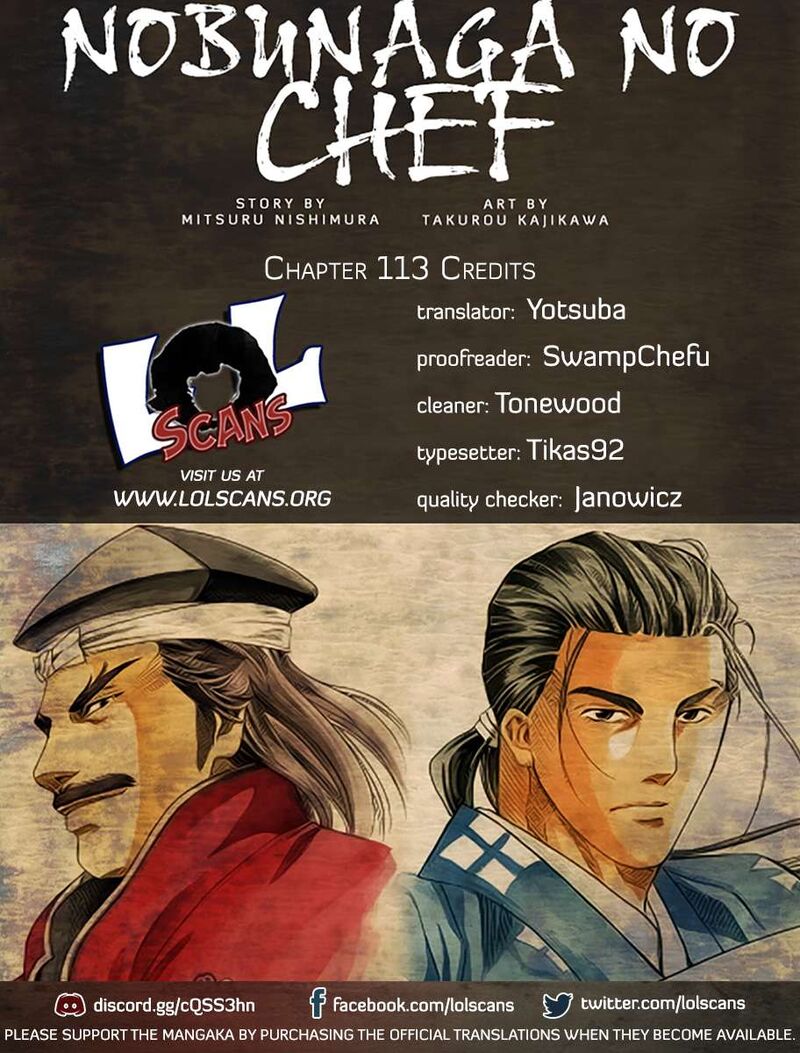Nobunaga No Chef Chapter 113 Page 2