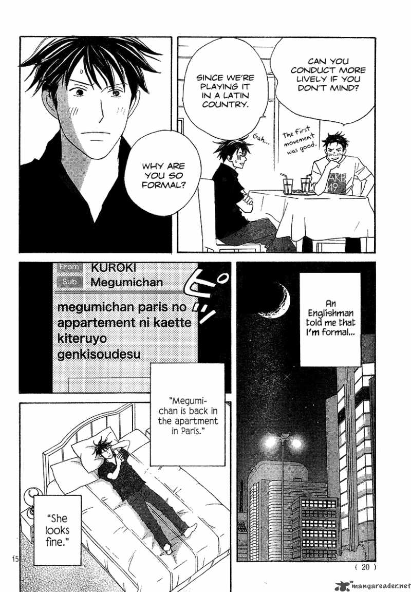 Nodame Cantabile Chapter 133 Page 15