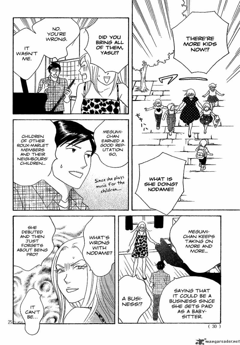 Nodame Cantabile Chapter 133 Page 25