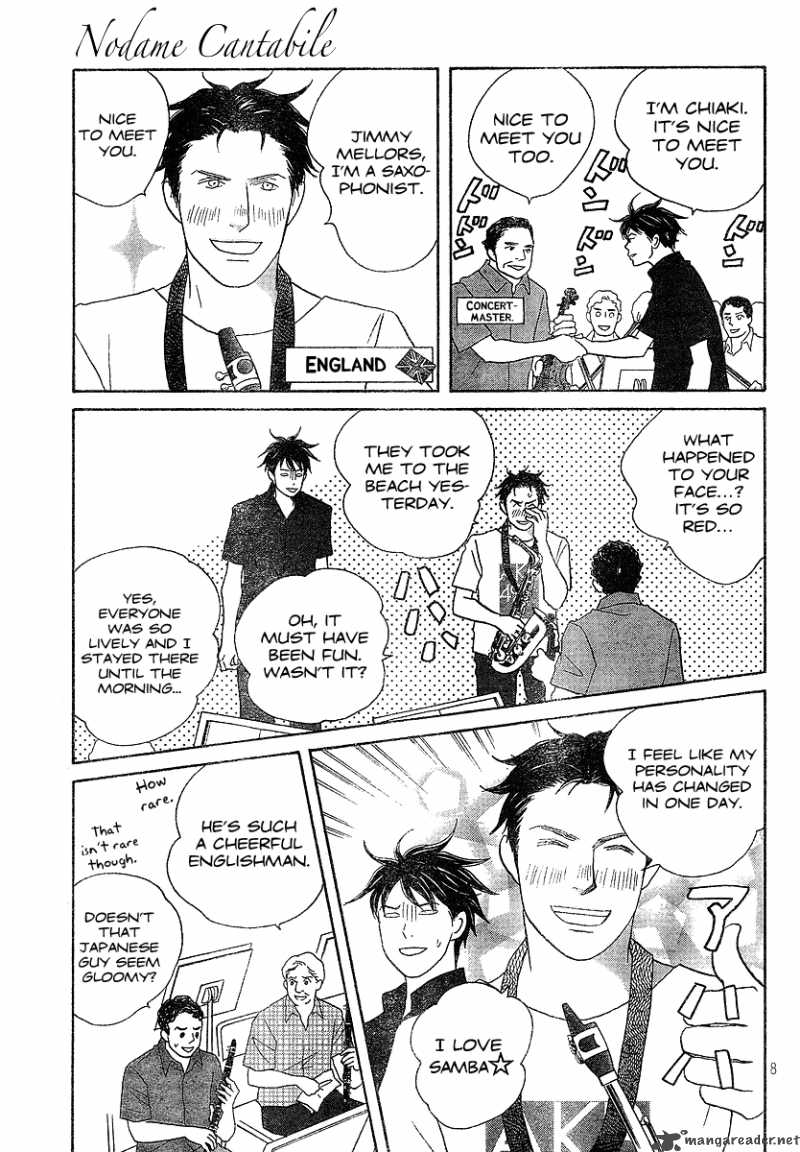 Nodame Cantabile Chapter 133 Page 8
