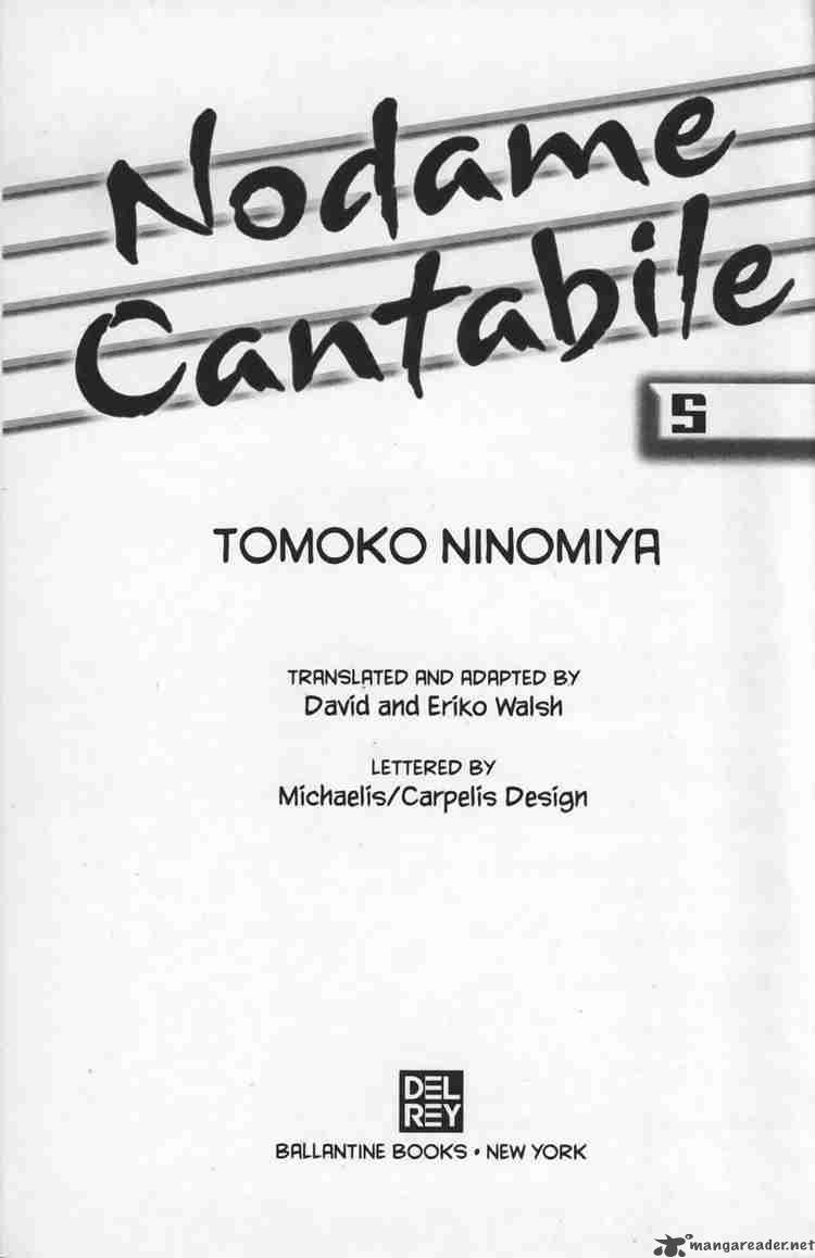 Nodame Cantabile Chapter 24 Page 36