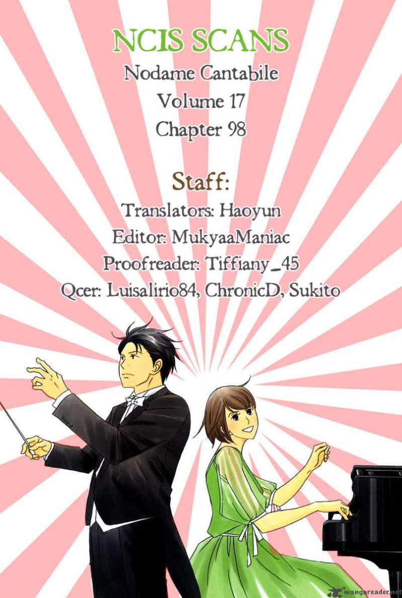 Nodame Cantabile Chapter 98 Page 31