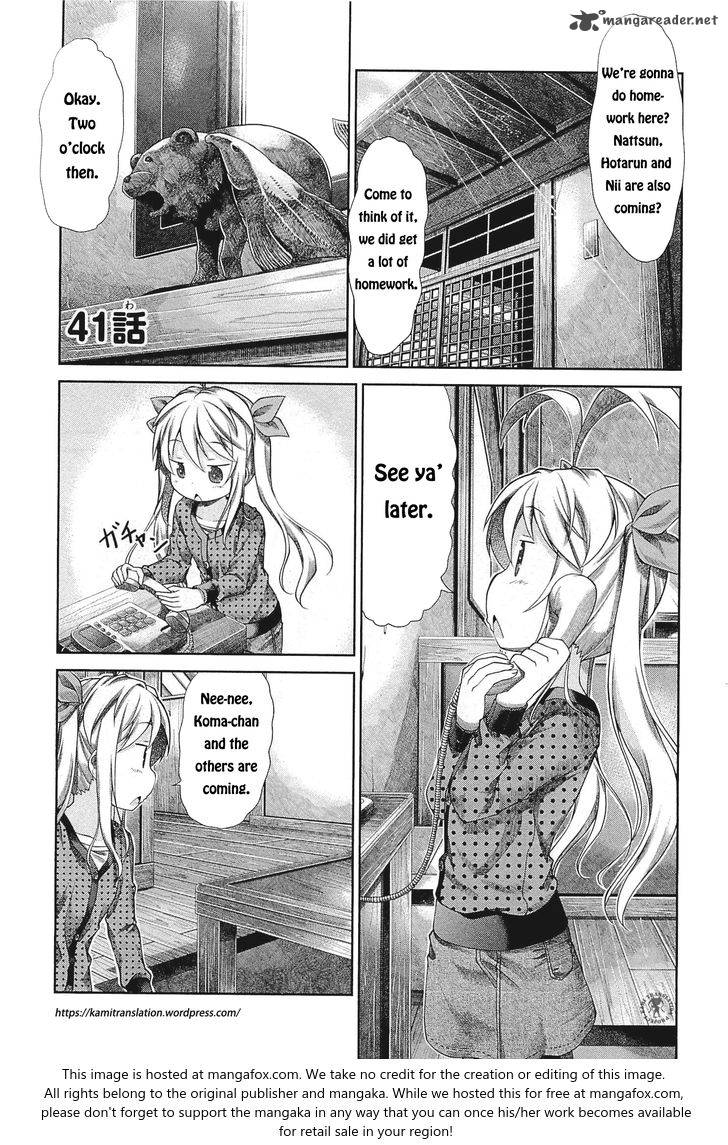 Non Non Biyori Chapter 41 Page 2