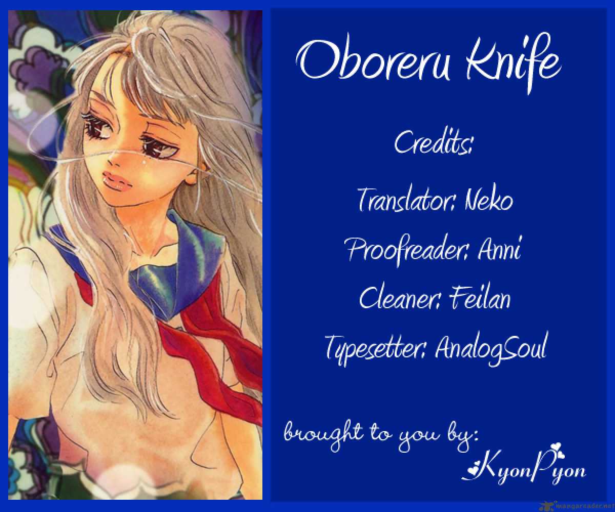 Oboreru Knife Chapter 1 Page 1