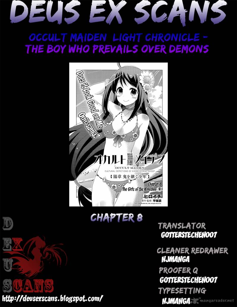 Occult Maiden Light Chronicle The Boy Who Prevails Over Demons Chapter 8 Page 24