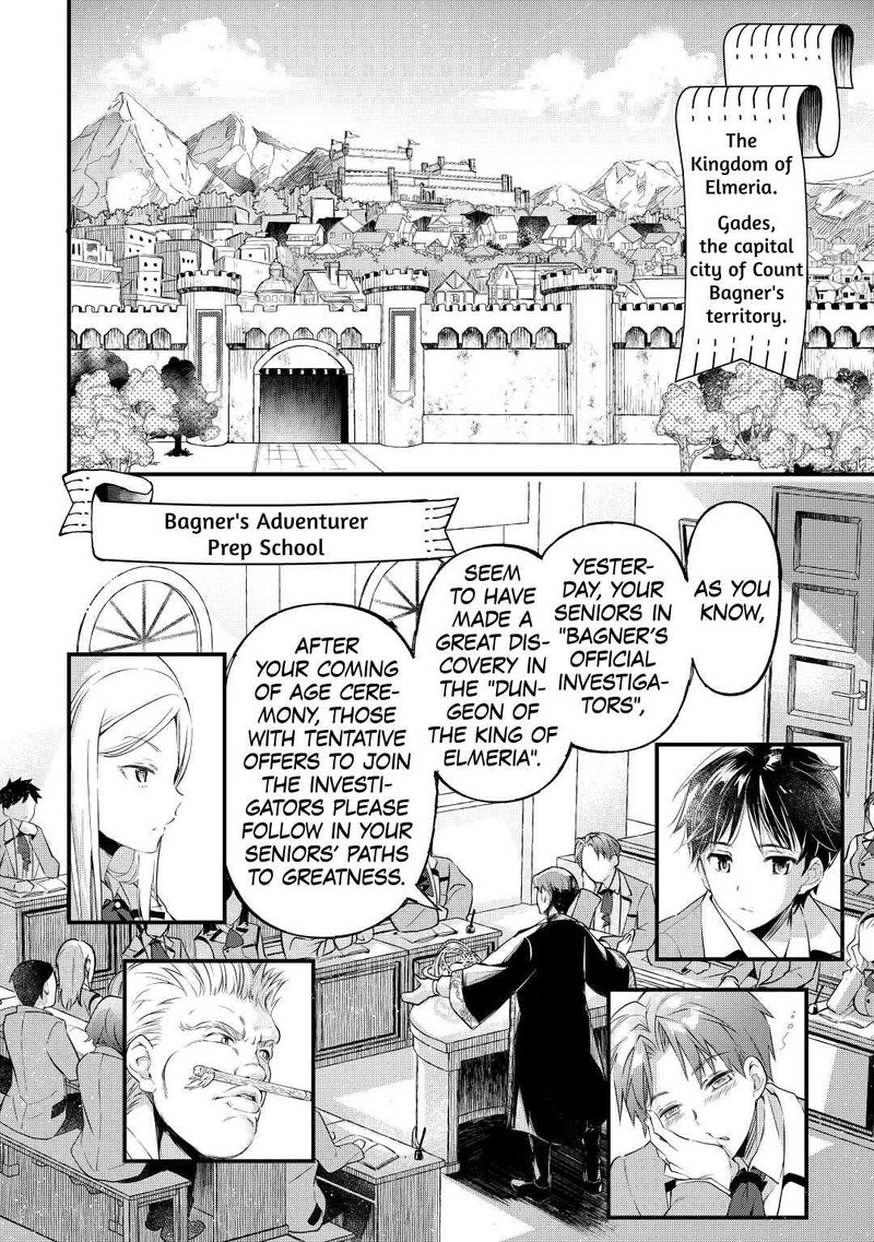 Ochikobore 1 Mahou Tsukai Wa Kyou Mo Muishiki Ni Cheat O Tsukau Chapter 1 Page 4