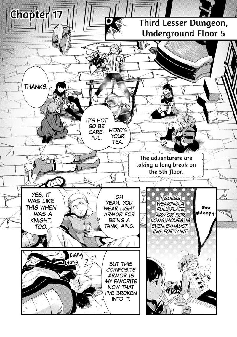 Ochikobore 1 Mahou Tsukai Wa Kyou Mo Muishiki Ni Cheat O Tsukau Chapter 17 Page 1