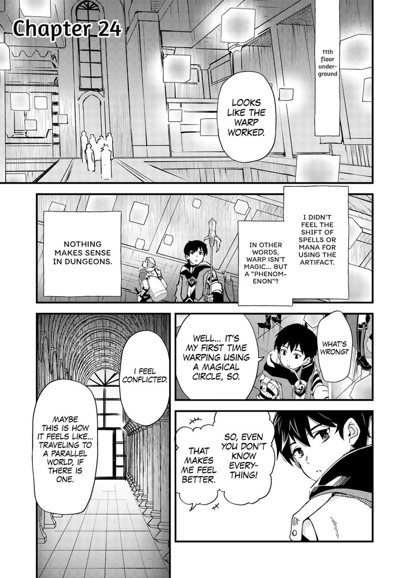 Ochikobore 1 Mahou Tsukai Wa Kyou Mo Muishiki Ni Cheat O Tsukau Chapter 24 Page 1
