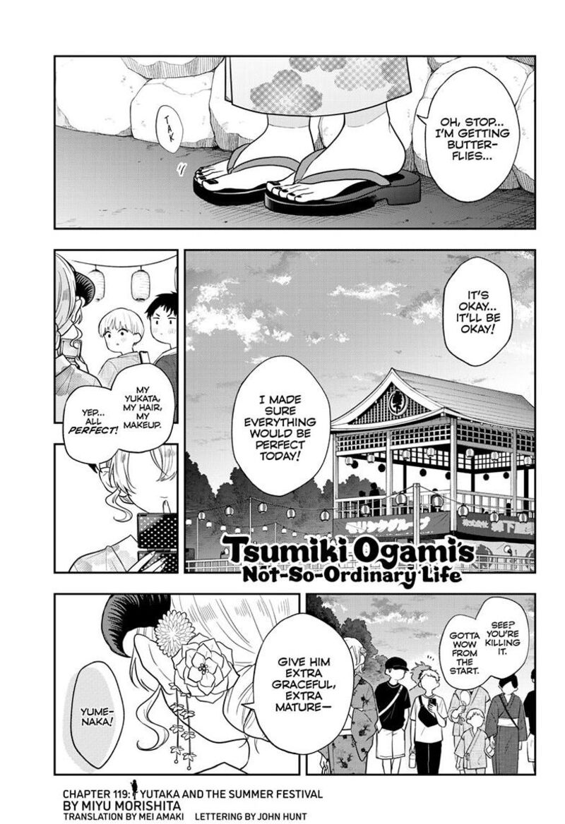 Ogami Tsumiki To Kinichijou Chapter 119 Page 1