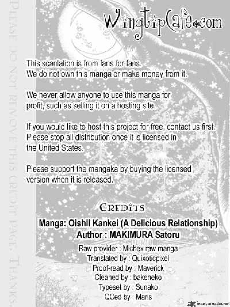 OishII Kankei Chapter 29 Page 1