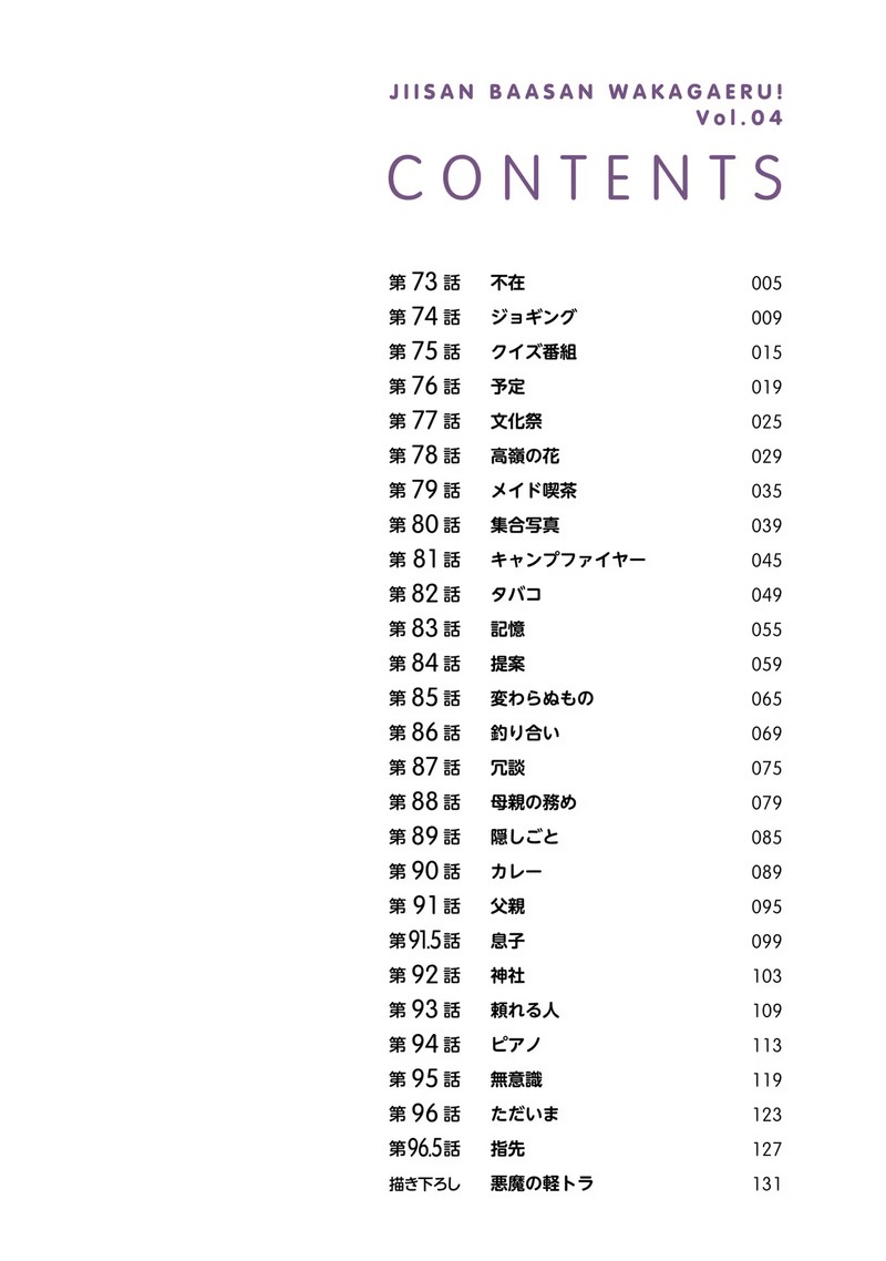 OjII San To Obaa San Ga Wakigaetta Hanashi Chapter 73 Page 4