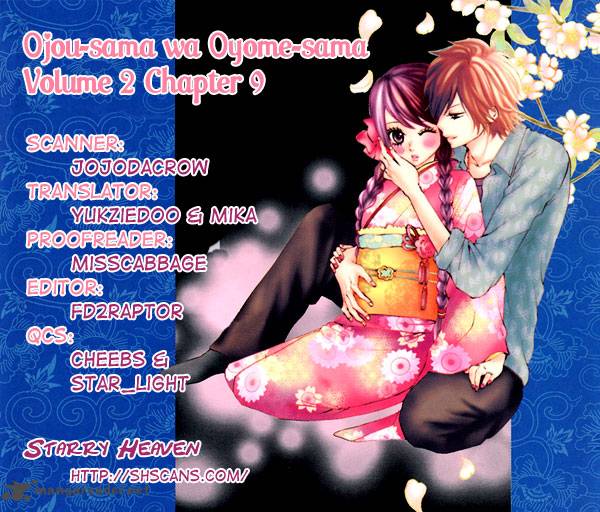 Ojousama Wa Oyomesama Chapter 9 Page 2