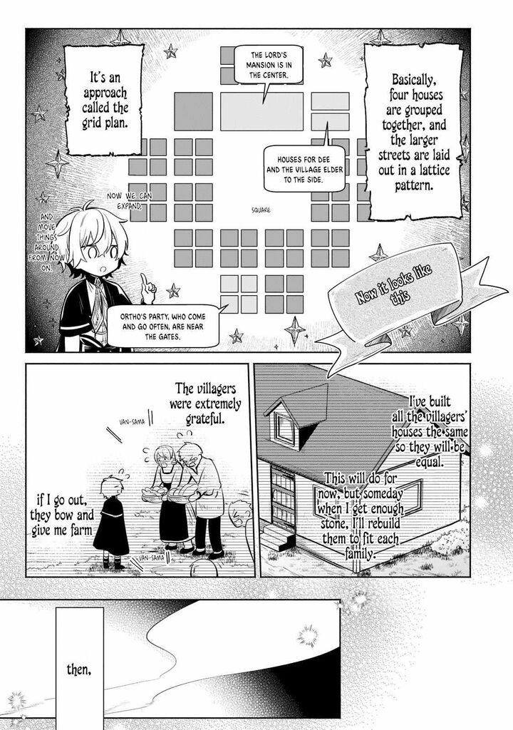 Okiraku Ryoushu No TanoshII Ryouchi Bouei Seisan Kei Majutsu De Na Mo Na Kimura Wo Saikyou No Jousai Toshi Ni Chapter 10 Page 4