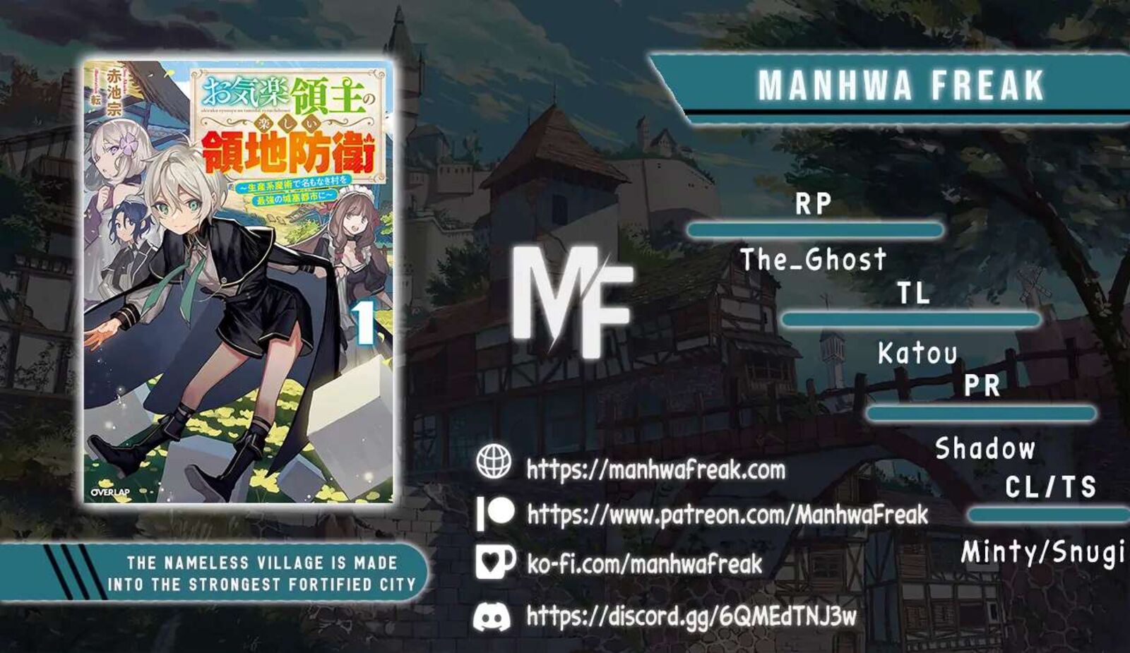 Okiraku Ryoushu No TanoshII Ryouchi Bouei Seisan Kei Majutsu De Na Mo Na Kimura Wo Saikyou No Jousai Toshi Ni Chapter 2 Page 1