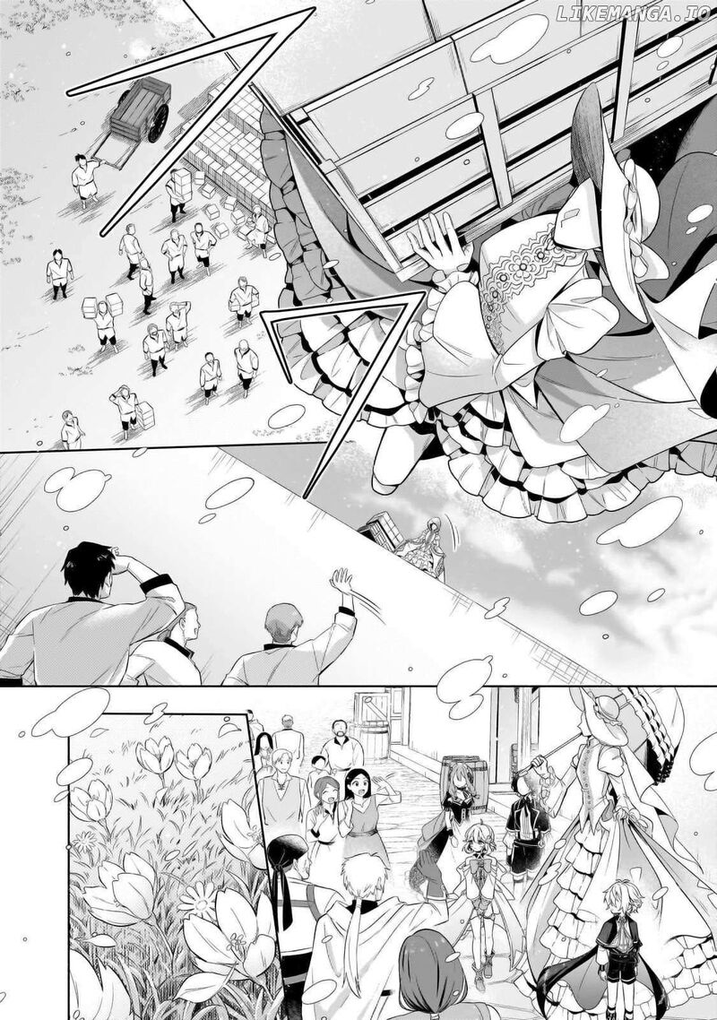 Okiraku Ryoushu No TanoshII Ryouchi Bouei Seisan Kei Majutsu De Na Mo Na Kimura Wo Saikyou No Jousai Toshi Ni Chapter 32b Page 3