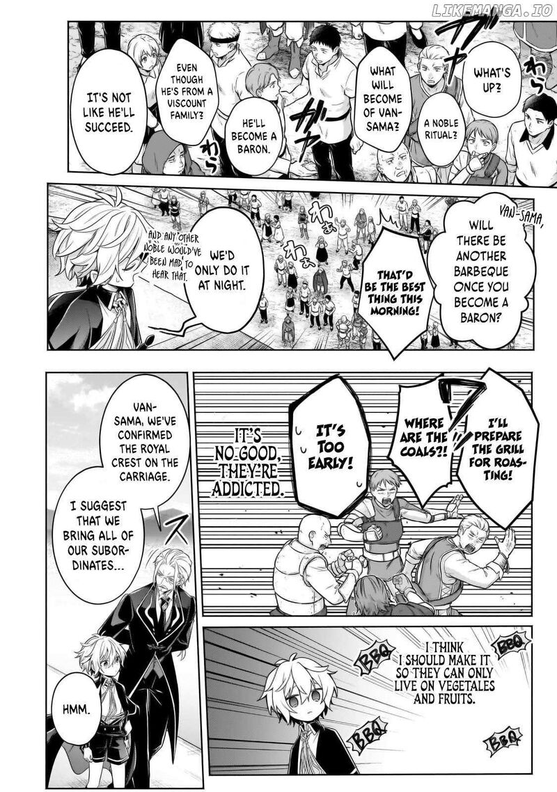 Okiraku Ryoushu No TanoshII Ryouchi Bouei Seisan Kei Majutsu De Na Mo Na Kimura Wo Saikyou No Jousai Toshi Ni Chapter 32b Page 7