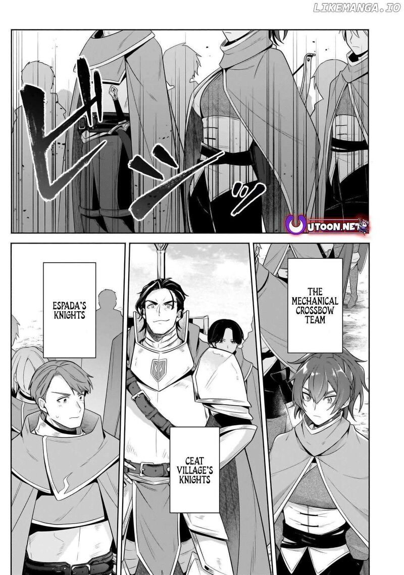 Okiraku Ryoushu No TanoshII Ryouchi Bouei Seisan Kei Majutsu De Na Mo Na Kimura Wo Saikyou No Jousai Toshi Ni Chapter 32b Page 8