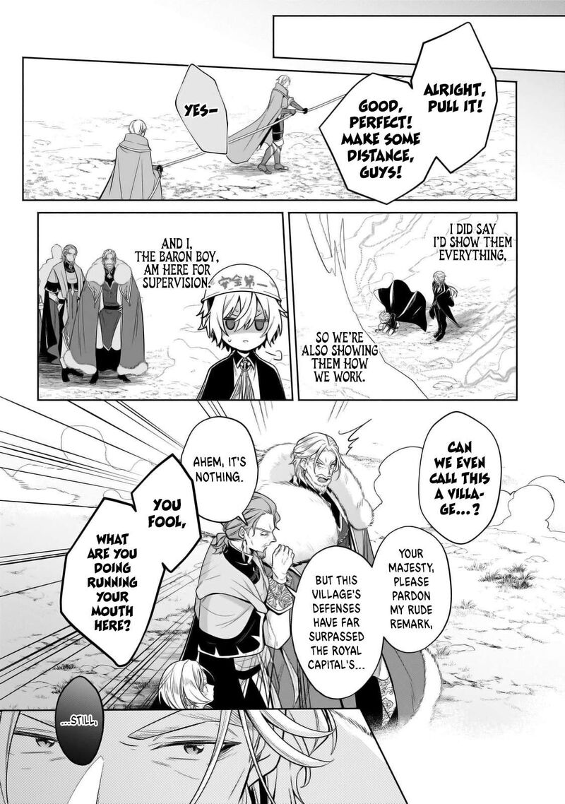 Okiraku Ryoushu No TanoshII Ryouchi Bouei Seisan Kei Majutsu De Na Mo Na Kimura Wo Saikyou No Jousai Toshi Ni Chapter 33b Page 2