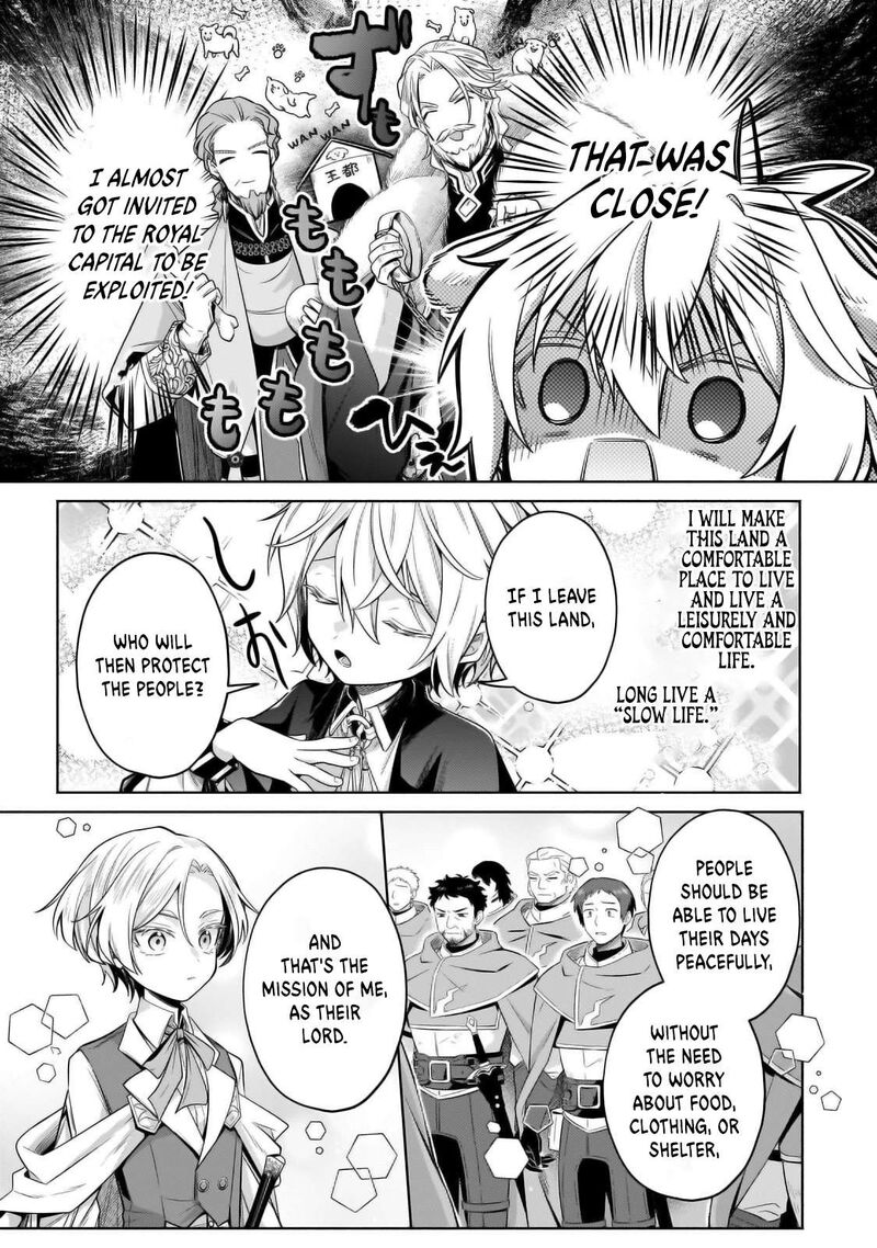 Okiraku Ryoushu No TanoshII Ryouchi Bouei Seisan Kei Majutsu De Na Mo Na Kimura Wo Saikyou No Jousai Toshi Ni Chapter 34a Page 3