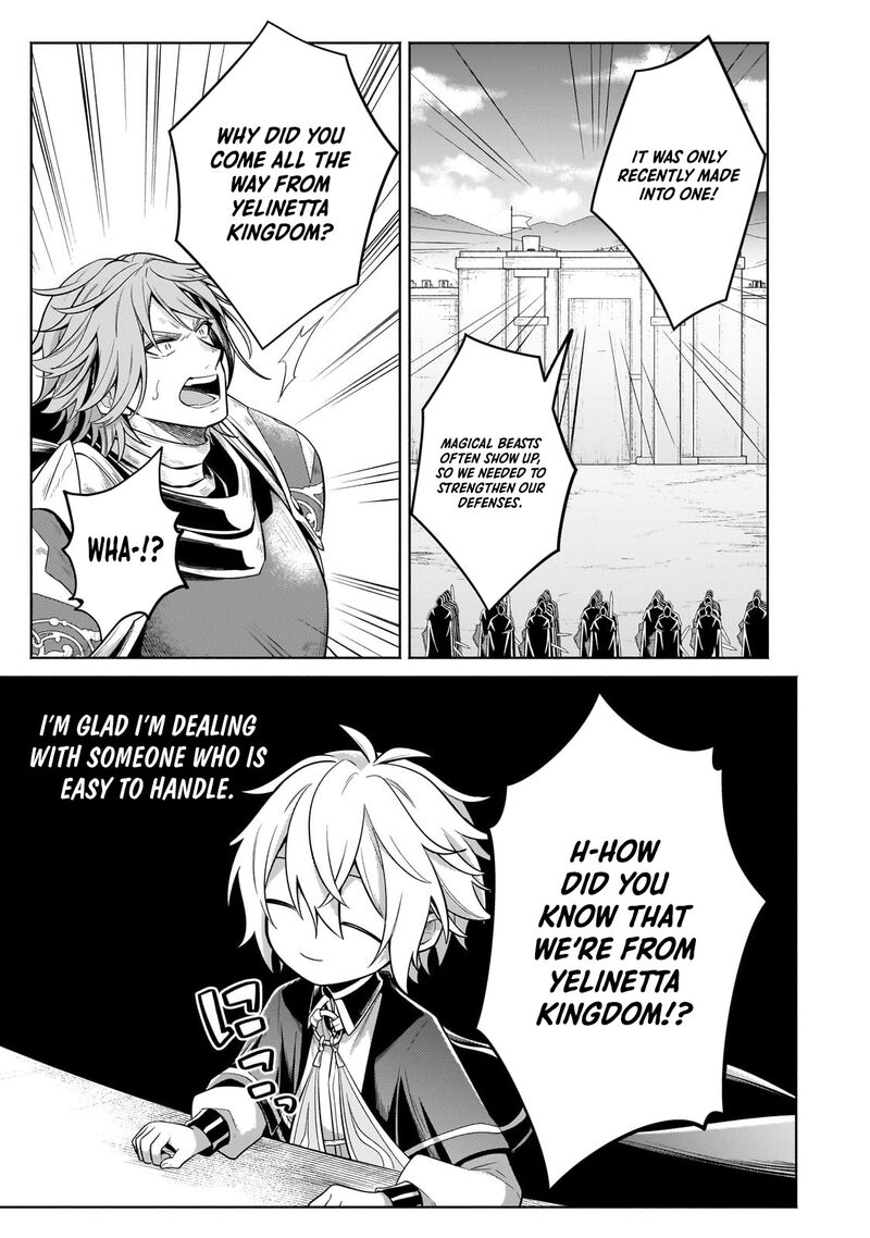 Okiraku Ryoushu No TanoshII Ryouchi Bouei Seisan Kei Majutsu De Na Mo Na Kimura Wo Saikyou No Jousai Toshi Ni Chapter 35b Page 3