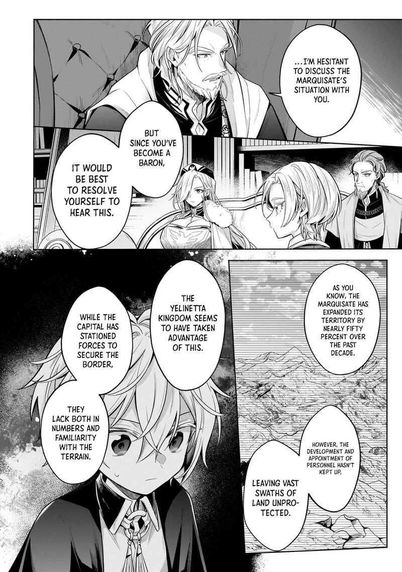 Okiraku Ryoushu No TanoshII Ryouchi Bouei Seisan Kei Majutsu De Na Mo Na Kimura Wo Saikyou No Jousai Toshi Ni Chapter 36a Page 6