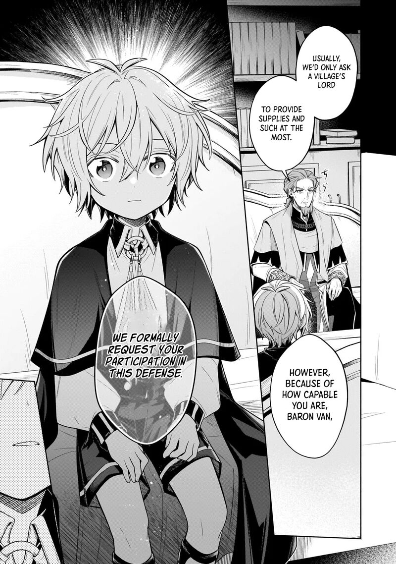 Okiraku Ryoushu No TanoshII Ryouchi Bouei Seisan Kei Majutsu De Na Mo Na Kimura Wo Saikyou No Jousai Toshi Ni Chapter 36a Page 9