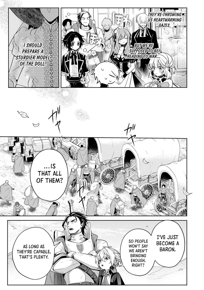 Okiraku Ryoushu No TanoshII Ryouchi Bouei Seisan Kei Majutsu De Na Mo Na Kimura Wo Saikyou No Jousai Toshi Ni Chapter 36b Page 11