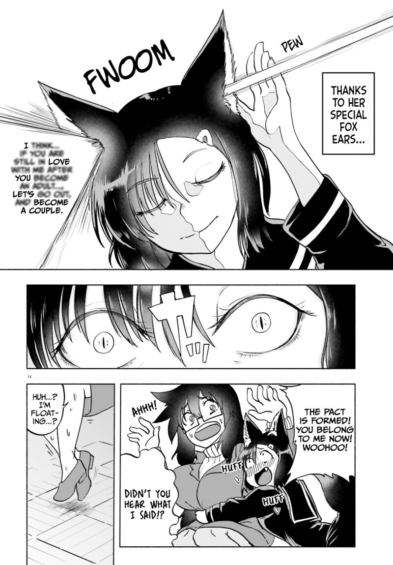 Okitsune Gal Katabami San Chapter 13 Page 14