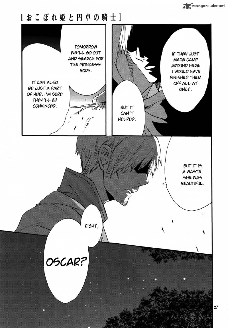 Okobore Hime To Entaku No Kishi Chapter 14 Page 28