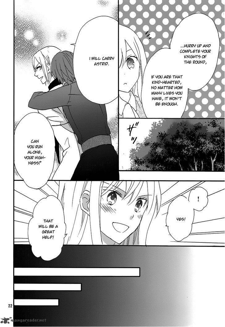 Okobore Hime To Entaku No Kishi Chapter 17 Page 22